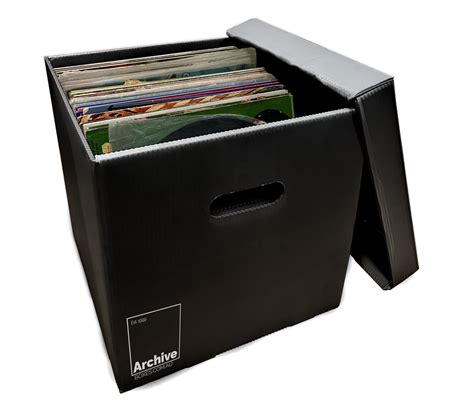 g metal stacking record boxes|record storage boxes.